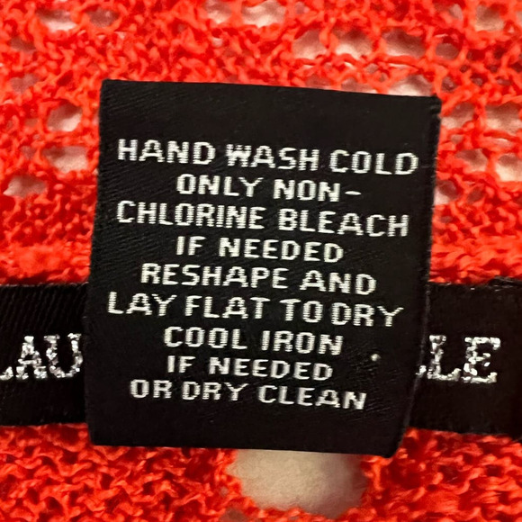 Lauren Michelle Open Front Cardigan w/Aztec Embroidered & Beaded Tank, size XL - Picture 8 of 15